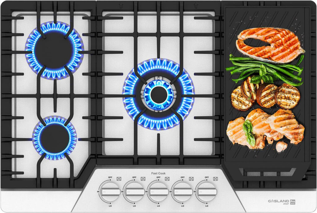 GASLAND Gas Cooktops Stainless Steel