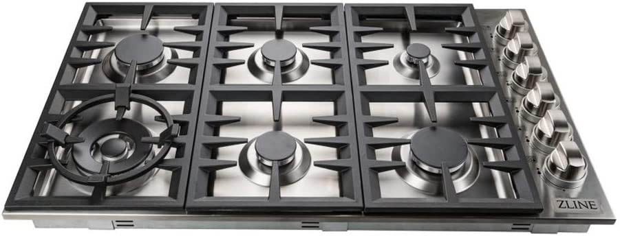 ZLINE 36 in. Dropin Cooktop with 6 Gas Burners (RC36)