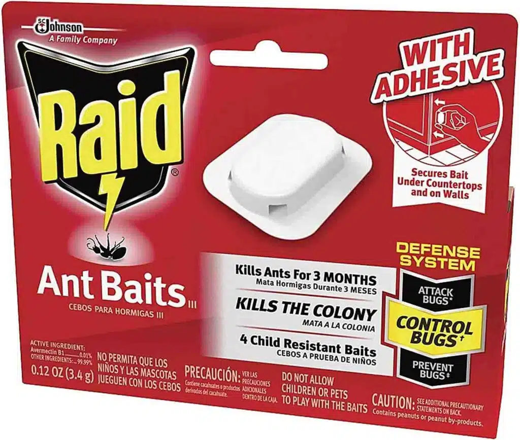 Raid Ant Killer Baits, For Household Use, Kills the Colony
