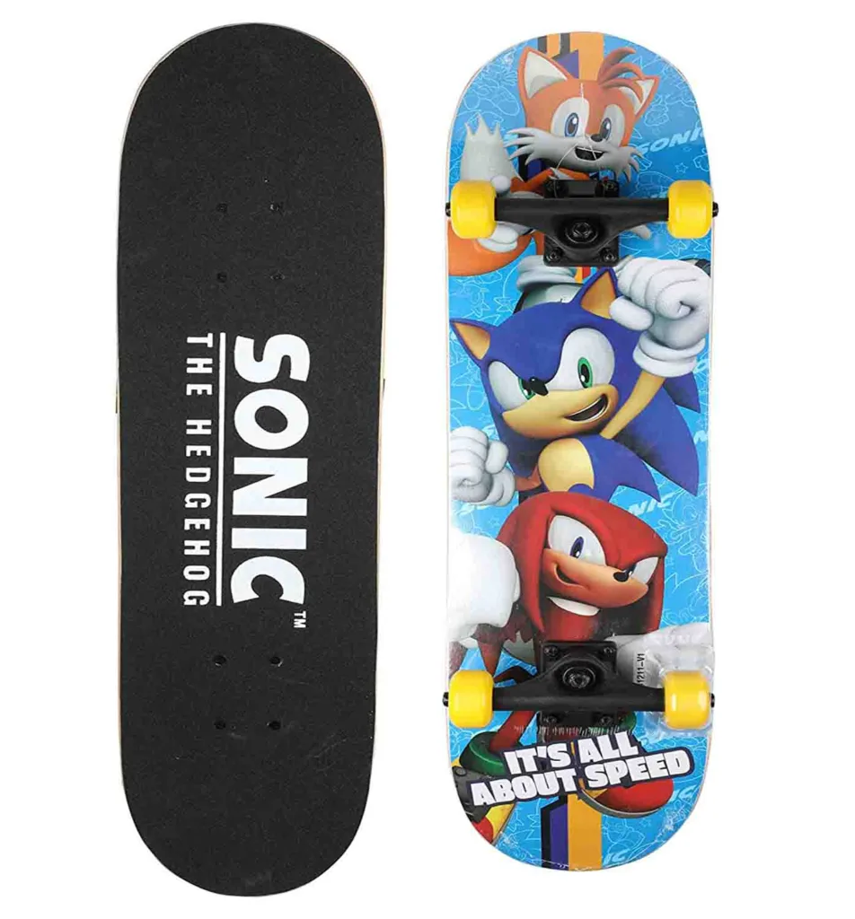 Sonic The Hedgehog Character Skateboards