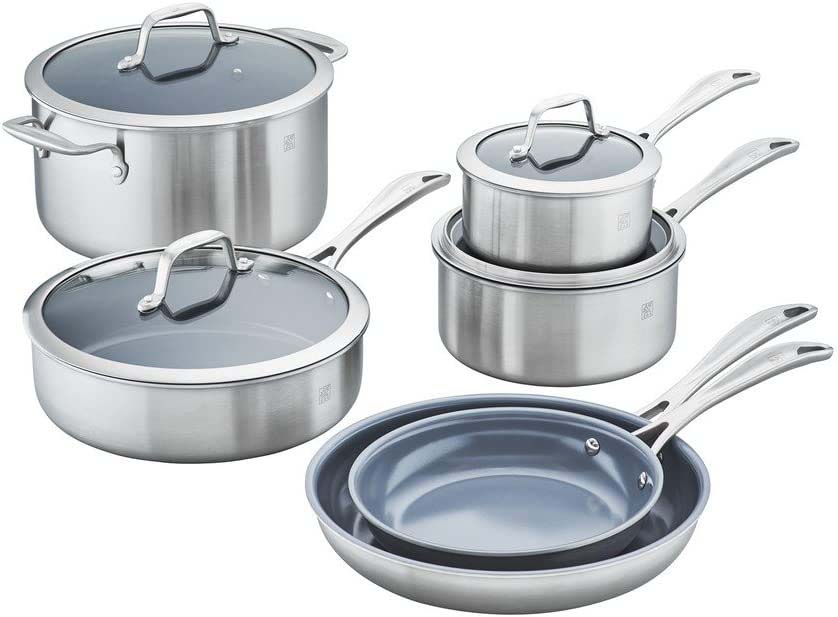 Zwilling J.A. Henckels Energy Plus Stainless Steel Cookware Collection